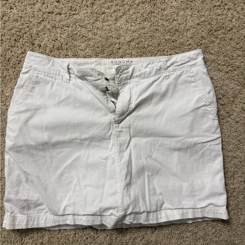 Sonoma white Everyday Skirt